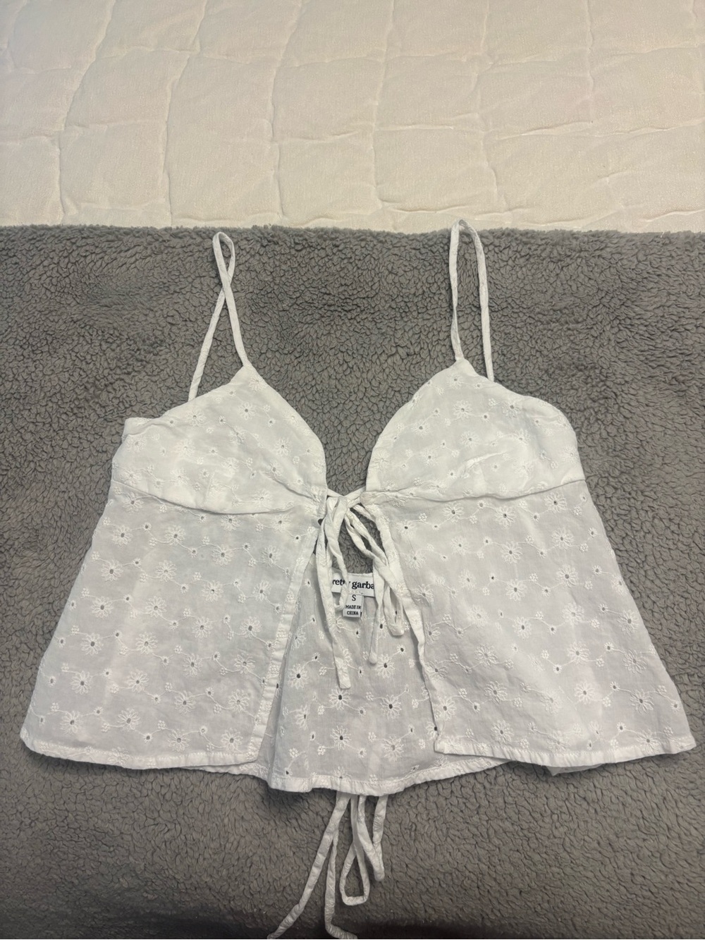 Pretty Garbage Babydoll Top